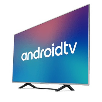 Televisor Smart TV com sistema Android TV nativo para rodar UniTV